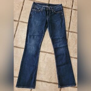 Silver Jean Co. Dark Blue 30x33 Bootcut Jeans
